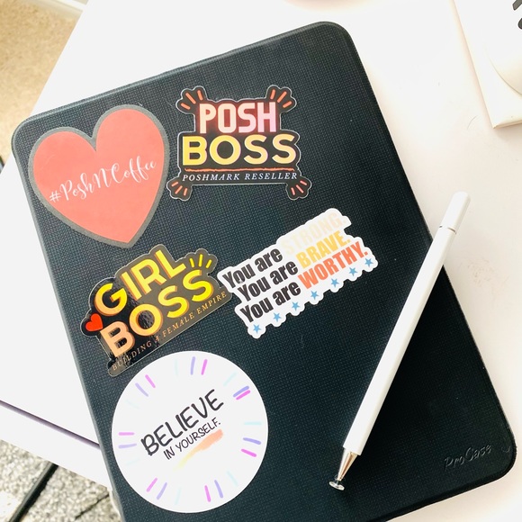 Posh Boss Holographic Sticker - Picture 5 of 6